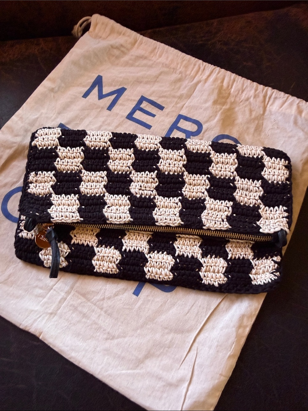 Clare V Fold-Over Clutch - Cotton Crochet